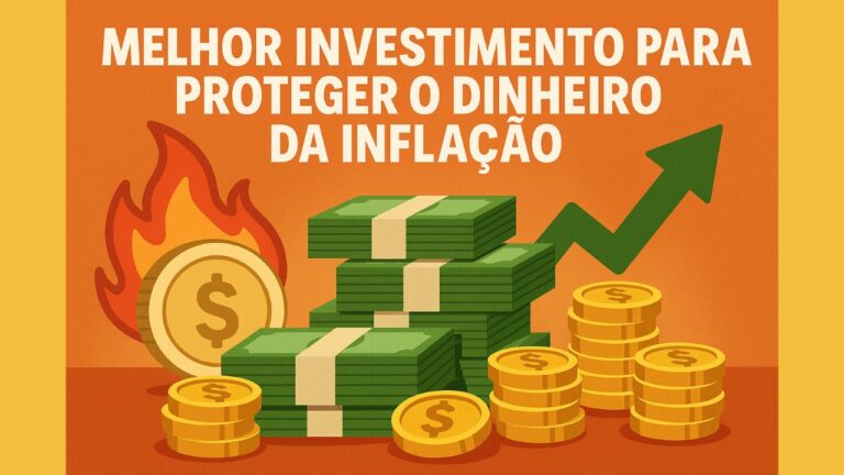 Melhor investimento para proteger o dinheiro da inflação