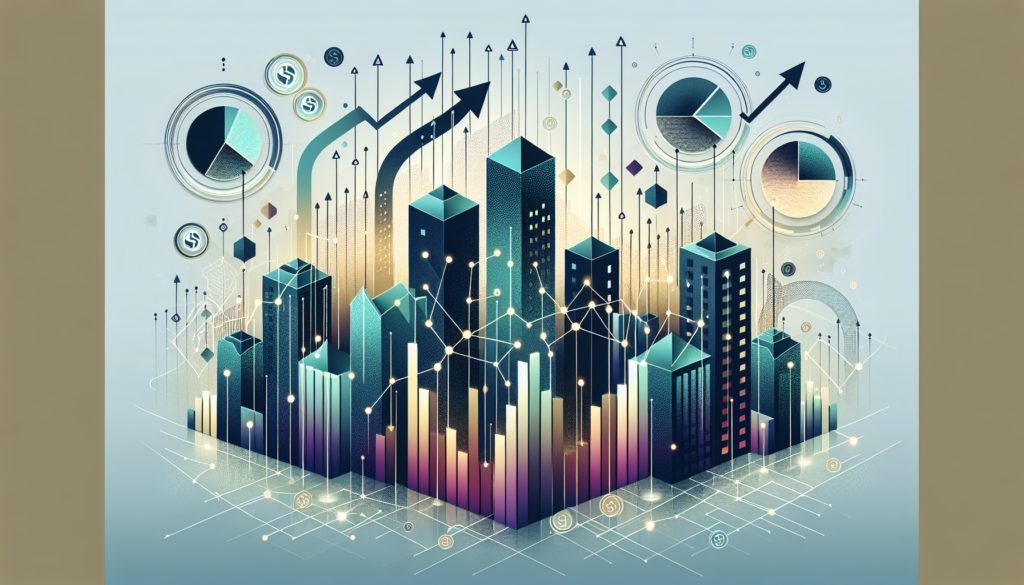 Investidor analisando gráficos de fundos imobiliários FIIs no computador para viver de renda em 2026