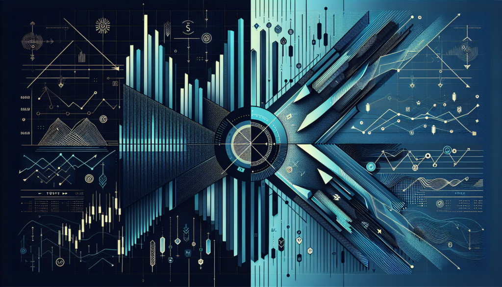 Gráfico comparativo entre renda fixa e renda variável mostrando diferenças de risco e retorno para investidores